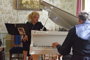 Ellen met Bram tijdens Jazz met Pinksteren 2017_foto Johan de Witte